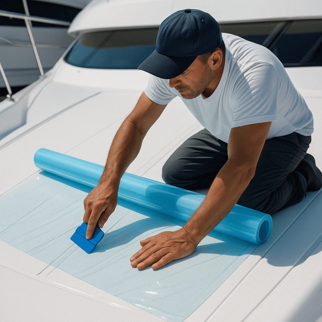 Hullguard Blue Metal+ Application Demonstration