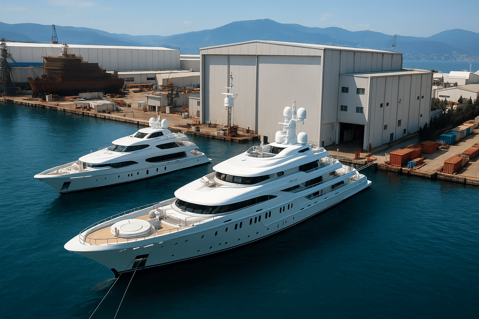 Superyacht surface protection