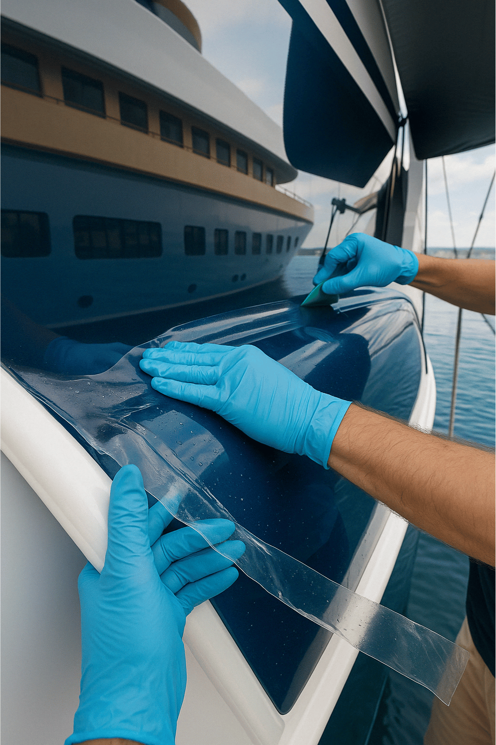 Surface Protection Film Application